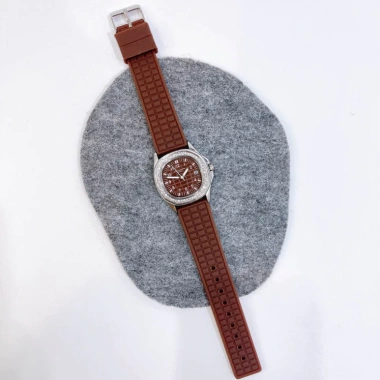 Đồng hồ nữ Patek Philipe 33mm mặt đá, dây silicone, chống nước 3ATM, chỉ 1,45 triệu 6