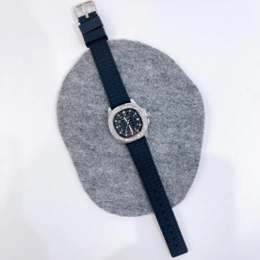 Đồng hồ nữ Patek Philipe 33mm mặt đá, dây silicone, chống nước 3ATM, chỉ 1,45 triệu 8