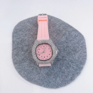 Đồng hồ nữ Patek Philipe 33mm mặt đá, dây silicone, chống nước 3ATM, chỉ 1,45 triệu 9