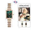Đồng hồ nữ Poedagar mặt vuông dây thép, chống nước, cường lực, BH 1 năm - 245.000₫
