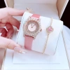 Đồng Hồ Nữ Roberto Era Kim Cương Moissanite Hồng Quartz Chính Hãng 100% Full Box 5