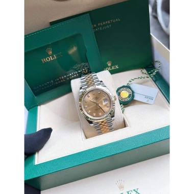 Đồng hồ nữ Rolex full hộp, dây thép cao cấp, màu thời trang - 1.419.000đ