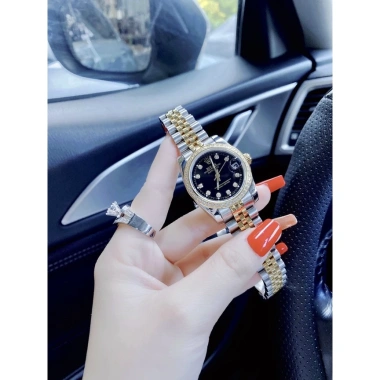 Đồng hồ nữ Rolex full hộp, dây thép cao cấp, màu thời trang - 1.419.000đ