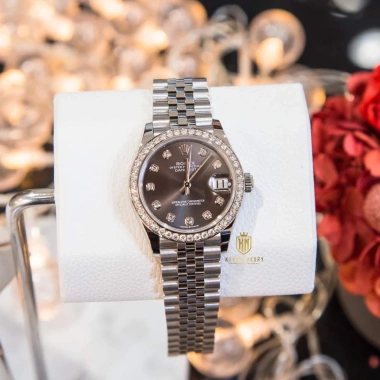 Đồng hồ nữ Rolex full hộp, dây thép cao cấp, màu thời trang - 1.419.000đ 9 Đồng hồ nữ Rolex full hộp, dây thép cao cấp, màu thời trang - 1.419.000đ 9