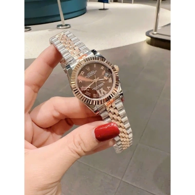 Đồng hồ nữ Rolex Lady Date Just Demi Café 31mm Swiss Made - Dây thép, chống nước, bảo hành 24 tháng - Giá ưu đãi 1.850.000₫ 5