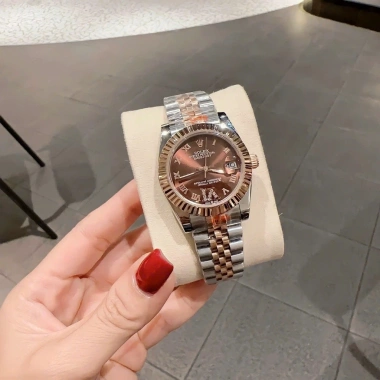 Đồng hồ nữ Rolex Lady Date Just Demi Café 31mm Swiss Made - Dây thép, chống nước, bảo hành 24 tháng - Giá ưu đãi 1.850.000₫ 9