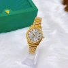 Đồng Hồ Nữ Rolex Viền Băm 32mm Chống Nước 3atm Sang Trọng Giá 1.47tr 10