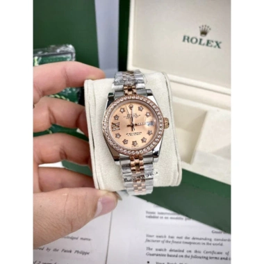 Đồng hồ nữ Rolex viền đá sang trọng, chống gỉ, chống nước, BH 24 tháng - Giá ưu đãi 2.542.500₫ 3