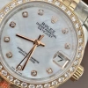 Đồng hồ Nữ Rolex viền đá sang trọng, chống gỉ chống nước, BH 24 tháng, tặng Hộp Đẹp