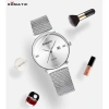 Đồng hồ nữ Romatic 4 vạch Ruby Italia Dây titanium sang trọng tặng hộp và pin 8