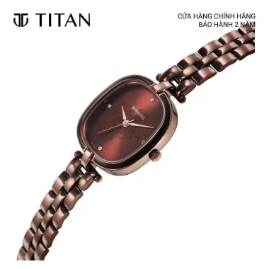 Đồng hồ nữ SONATA Utsav 26.2mm dây thép không gỉ màu nâu - Giá ưu đãi 1.349.100₫ 5 Đồng hồ nữ SONATA Utsav 26.2mm dây thép không gỉ màu nâu - Giá ưu đãi 1.349.100₫ 5