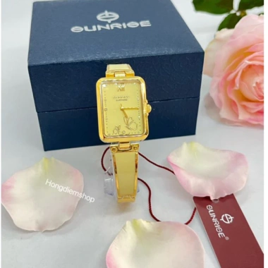 Đồng hồ nữ SUNSIRE 9.933SA lắc tay mặt chữ nhật 30x24mm chống nước 1.000.000 VND