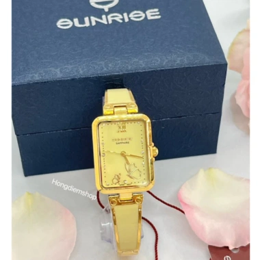 Đồng hồ nữ SUNSIRE 9.933SA lắc tay mặt chữ nhật 30x24mm chống nước 1.000.000 VND