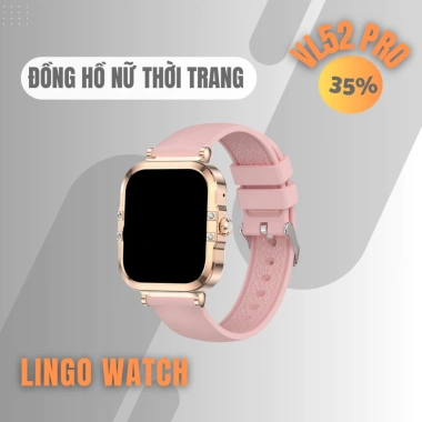 Đồng Hồ Nữ Thông Minh VL52 PRO Đính Đá Sang Trọng, Gọi Bluetooth, Chống Nước IP68 – Giá 5.99 Triệu – Lingotrans 4 Đồng Hồ Nữ Thông Minh VL52 PRO Đính Đá Sang Trọng, Gọi Bluetooth, Chống Nước IP68 – Giá 5.99 Triệu – Lingotrans 4