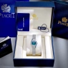 Đồng hồ nữ xanh ngọc, thép không gỉ mạ Platin, kính sapphire 26mm - 2.6 triệu 6