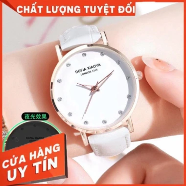 Đồng hồ nữ XIAOYA 1.315 cao cấp: Thiết kế tinh tế, dây da thật, giảm còn 1,5 triệu