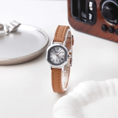 Đồng hồ nữ YUYAN 5.218 dây da thanh lịch - Giá 389.000 VND, giảm từ 474.580 VND
