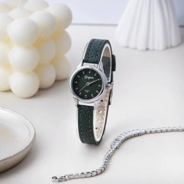 Đồng Hồ Nữ YUYAN 5.228 Dây Da Chính Hãng – Thanh Lịch, Nhẹ Tay, Giá 389.000₫ 4