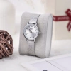 Đồng hồ nữ Yuyan dây kim loại mặt tròn thời trang, giá chỉ 179.000₫, giảm mạnh 5