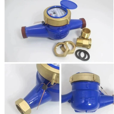 Đồng Hồ Nước DN15 FG-888 - Đo Nước Sinh Hoạt Gang Ren, Lắp Đặt Nhà Trọ, Giá 115k VND
