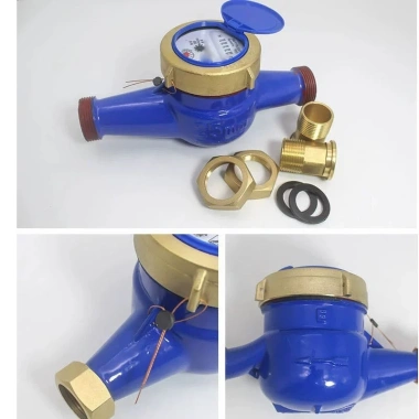 Đồng Hồ Nước DN15 FG-888 - Đo Nước Sinh Hoạt Gang Ren, Lắp Đặt Nhà Trọ, Giá 115k VND
