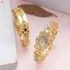 Đồng hồ pha lê cao cấp nữ – Mặt số dễ đọc, hợp kim thời trang lấp lánh, giá ưu đãi 102.740₫