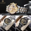 Đồng hồ Quartz ba mắt đa năng dây thép không gỉ thời trang thể thao nam - Giá ưu đãi 2.11 triệu 5