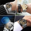 Đồng hồ Quartz ba mắt đa năng dây thép không gỉ thời trang thể thao nam - Giá ưu đãi 2.11 triệu 7