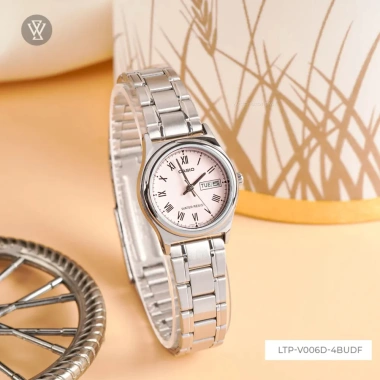 Đồng Hồ Quartz Nữ Casio LTP-V006D-4BUDF Màu Hồng Dây Thép Chống Nước 917.580₫ 2 Đồng Hồ Quartz Nữ Casio LTP-V006D-4BUDF Màu Hồng Dây Thép Chống Nước 917.580₫ 2