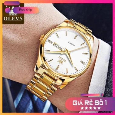 Đồng hồ quartz OLEVS 6.898G nam – Dây thép không gỉ, dạ quang, chống nước, 1,800,000₫