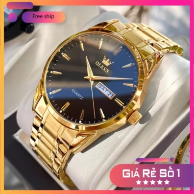 Đồng hồ quartz OLEVS 6.898G nam – Dây thép không gỉ, dạ quang, chống nước, 1,800,000₫