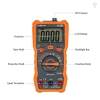 Đồng hồ RICHMETERS RM113D NCV 6.000 - Đo nhiệt độ, AC/DC, đèn flash, màn hình lớn, hút từ tính, 403.314₫ 2
