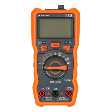Đồng hồ RICHMETERS RM113D NCV 6.000 - Đo nhiệt độ, AC/DC, đèn flash, màn hình lớn, hút từ tính, 403.314₫ 10
