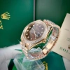 Đồng Hồ Rolex Full Đá CZ Mặt Nâu 1 Lịch Máy Cơ Nhật Size 38-41mm - Giá 2.577.465₫ 2