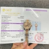 Đồng Hồ ROLEX Nữ 31mm GM Bọc Vàng 18K Cọc Số Kim Cương Thiên Nhiên Kiểm Định