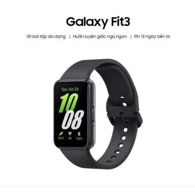 Đồng Hồ Samsung Galaxy Fit3 - Theo dõi sức khỏe, nhịp tim, giá 688.666₫, giảm 20%