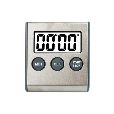 Đồng Hồ Số Chome N06 Đếm Ngược Báo Thức Thép Không Gỉ LCD 3 Nút - 44.000₫ 10