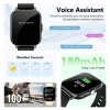 Đồng hồ thể thao 2.025 nam nữ Bluetooth, theo dõi thể dục, màn hình hiển thị, tương thích Android iOS - chỉ 206.800₫ 3