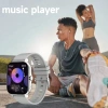 Đồng hồ thể thao 2.025 nam nữ Bluetooth, theo dõi thể dục, màn hình hiển thị, tương thích Android iOS - chỉ 206.800₫ 4