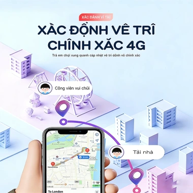 Đồng hồ thông minh 4G hỗ trợ WiFi, định vị, camera xoay, gọi video - Giá chỉ 739.000₫