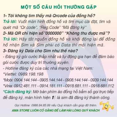 Đồng hồ thông minh AMA Watch Q16S chống nước IP67 cho trẻ em, hàng chính hãng, giá 367.350₫ 3