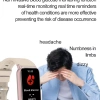 Đồng hồ thông minh ECG+PPG IP68 – Theo dõi nhịp tim, axit uric, mỡ máu, nhắc cuộc gọi – Xiaomi iOS – Quà tặng 4