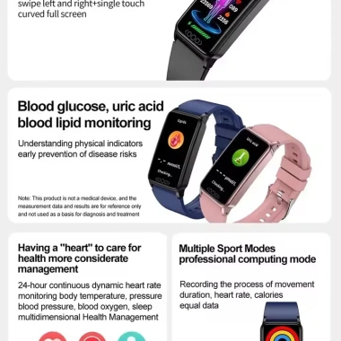 Đồng hồ thông minh ECG+PPG IP68 – Theo dõi nhịp tim, axit uric, mỡ máu, nhắc cuộc gọi – Xiaomi iOS – Quà tặng 8 Đồng hồ thông minh ECG+PPG IP68 – Theo dõi nhịp tim, axit uric, mỡ máu, nhắc cuộc gọi – Xiaomi iOS – Quà tặng 8