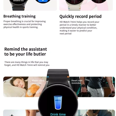 Đồng hồ thông minh Galaxy 2.025 Smart Watch 7 GPS - La bàn, thể thao, nhịp tim, gọi BT, màn hình AMOLED HD - 300.300 VND 5
