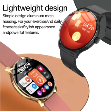 Đồng hồ thông minh GT2 màn hình cảm ứng, thể thao, đo nhịp tim, gọi Bluetooth Android iOS