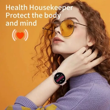 Đồng hồ thông minh GT2 màn hình cảm ứng, thể thao, đo nhịp tim, gọi Bluetooth Android iOS