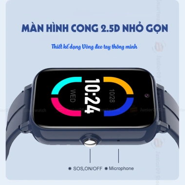 Đồng hồ thông minh JUNIOR09 – GPS định vị, Video Call, Lắp SIM, Giá 1,199,000₫
