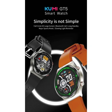 Đồng hồ thông minh KUMI GT5 - Kết nối App, trả lời cuộc gọi, tin nhắn, theo dõi sức khỏe, vận động - Giá chỉ 450.000₫ (Giá gốc 567.000₫) 3