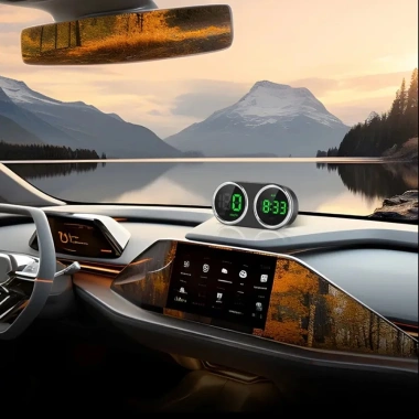 Đồng hồ thông minh kỹ thuật số GPS đo tốc độ HUD, báo quá tốc độ, 7 màu - Giá ưu đãi 232.710 VND