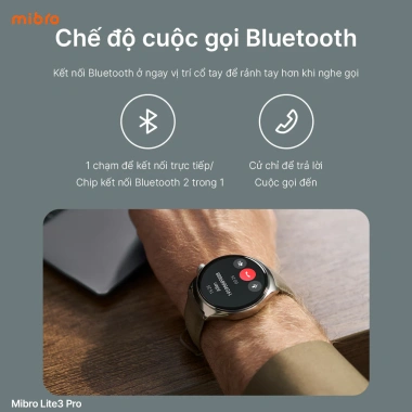 Đồng Hồ Thông Minh Mibro Lite 3 Pro - Màn Hình Amoled UHD 1,32 60Hz GPS Độc Lập Bluetooth Gọi Nhẹ Giá 1.720.000 VND 6 Đồng Hồ Thông Minh Mibro Lite 3 Pro - Màn Hình Amoled UHD 1,32 60Hz GPS Độc Lập Bluetooth Gọi Nhẹ Giá 1.720.000 VND 6